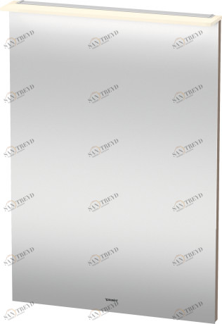 XL749208686 Зеркало с подсветкой X-Large #XL7492 600 x 36/105 мм Капучино глянцевый лак Duravit