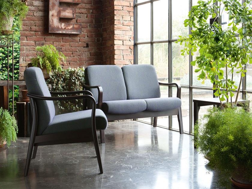 PIAVAL Диван из ткани в современном стиле Relax elegant | health & care 16-92/1 - Вид №4