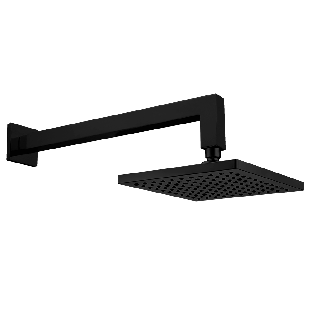 102145031c1  Душевая лейка Tiera - у стены - матовый черный Eca 
