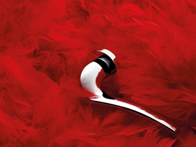 LINEA CALI' Ручка из хромированной латуни на розетке с замком Ibis sun-id-1443312 - Вид №1