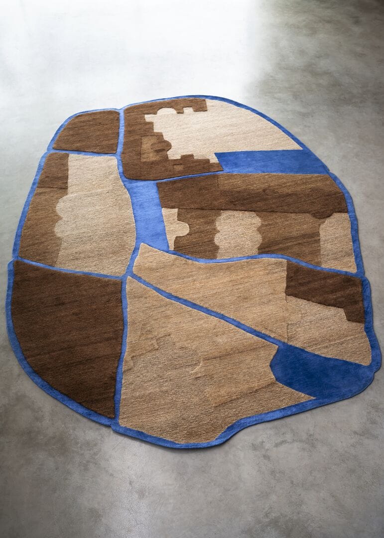 Овальный коврик из конопли Baxter ARAN ARCH-00012806 - Вид №3