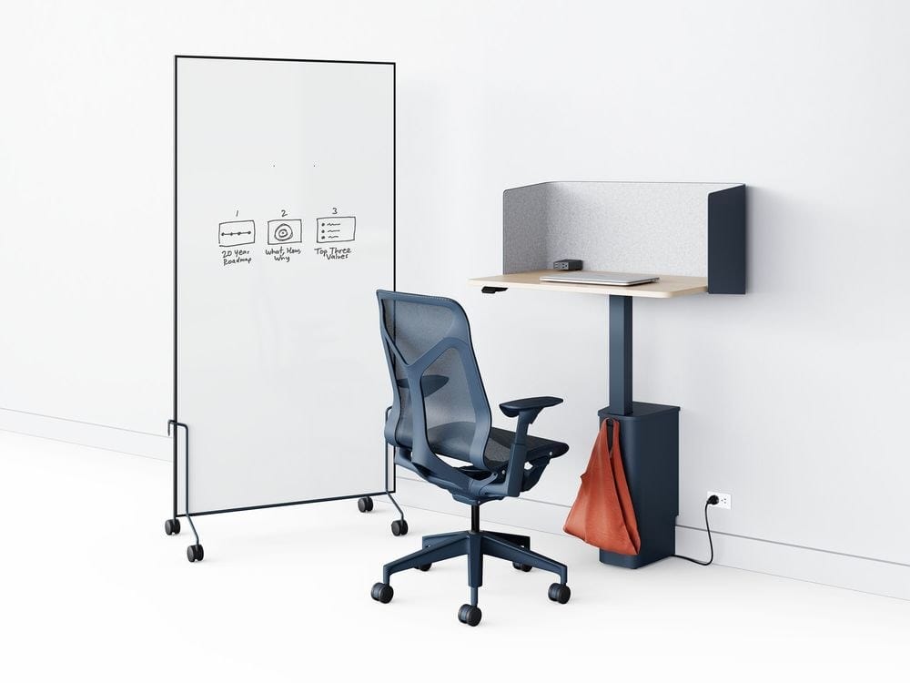 Магнитная офисная доска с колесами Herman Miller OE1 ARCH-00035200 - Вид №5