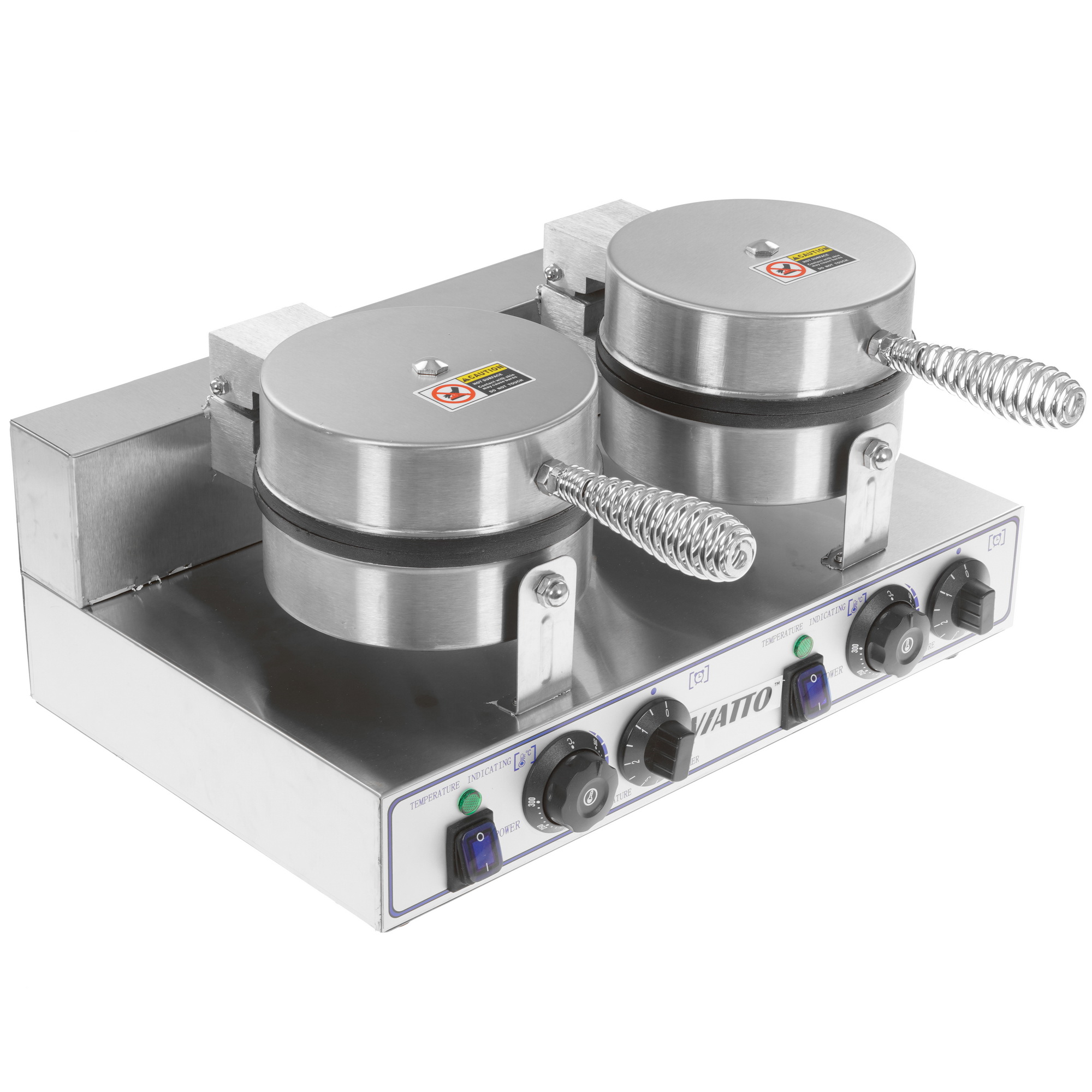 9985865 Вафельница Viatto HWB-2 серебристый STDN-0149399