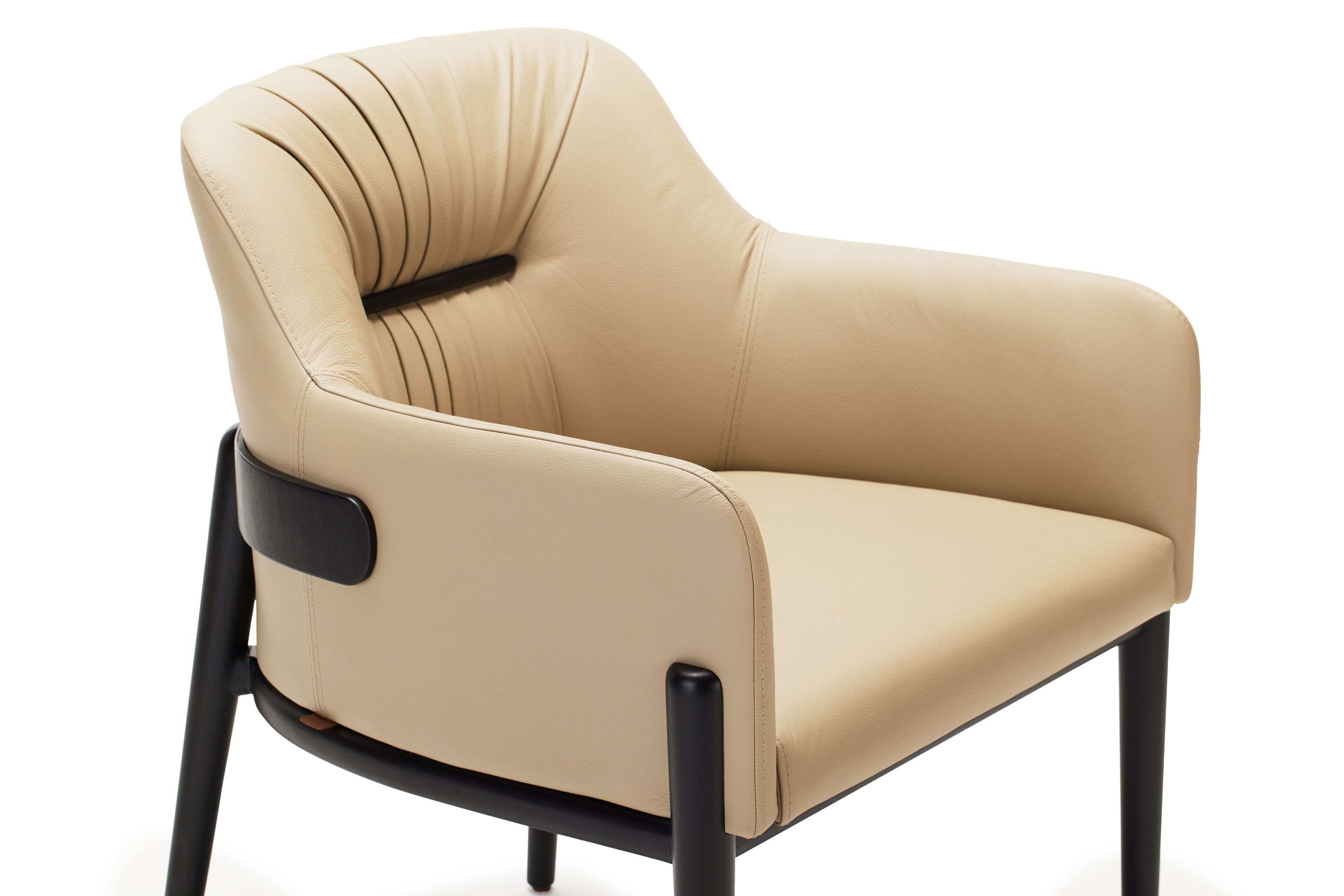 Кожаный стул с подлокотниками Papell Design гостиница ARCH-00108516 - Вид №4