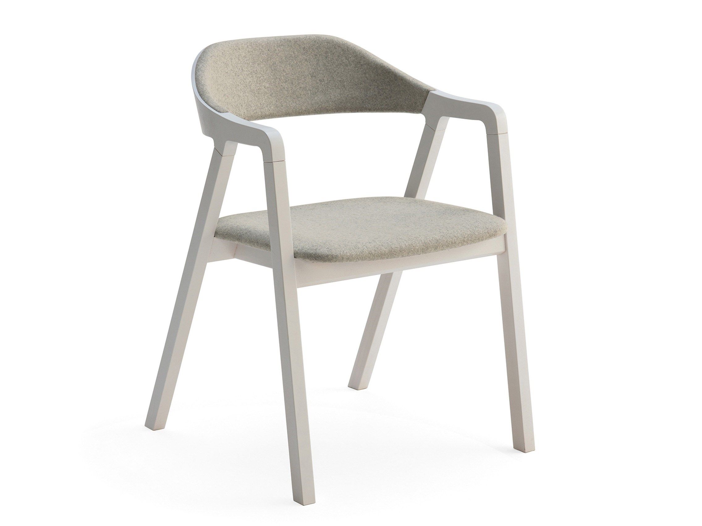 Мягкий стул из ясеня с подлокотниками Billiani Layer ARCH-00028592