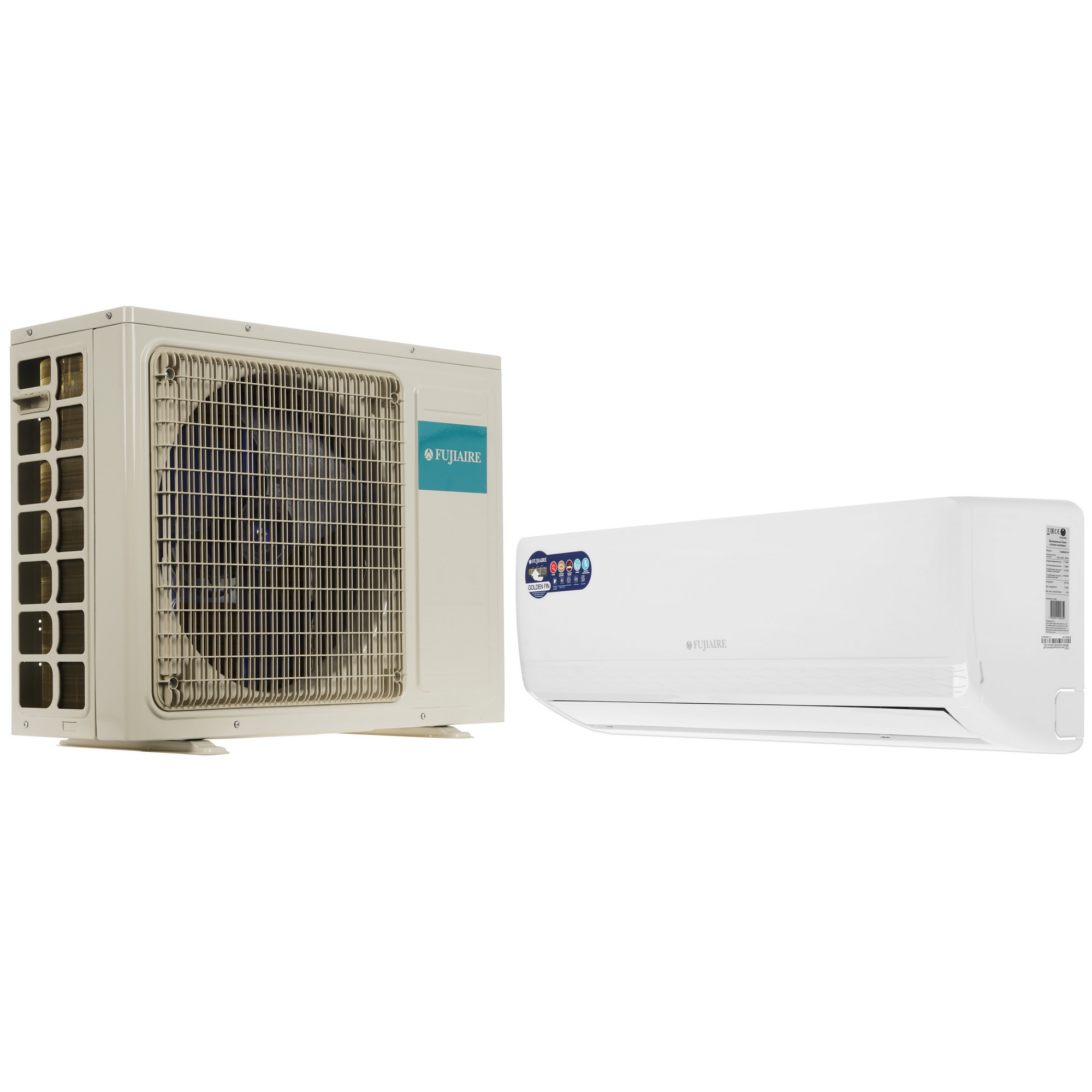 9968544 Кондиционер настенный сплит-система FUJIAIRE FJAMH24R1/FJAMH24R1 белый STDN-0064950