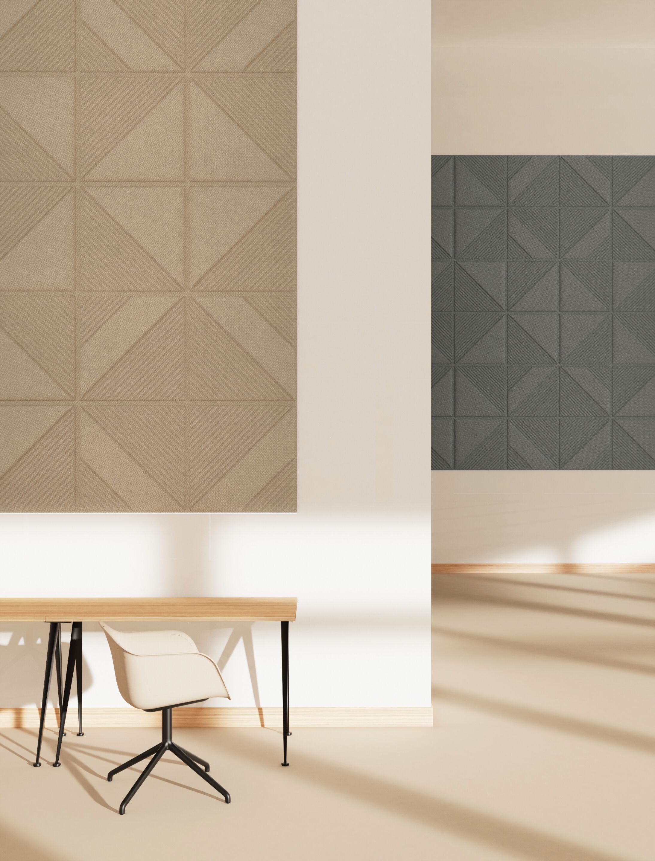 Рециркулированная акустическая панель из полиэфирного волокна Isolspace OBLIQUE ARCH-00052749 - Вид №10