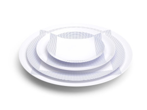 Фарфоровая десертная тарелка