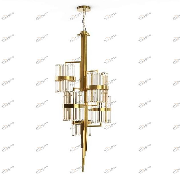 LUXXU Люстра из латуни Liberty sun-id-1476764