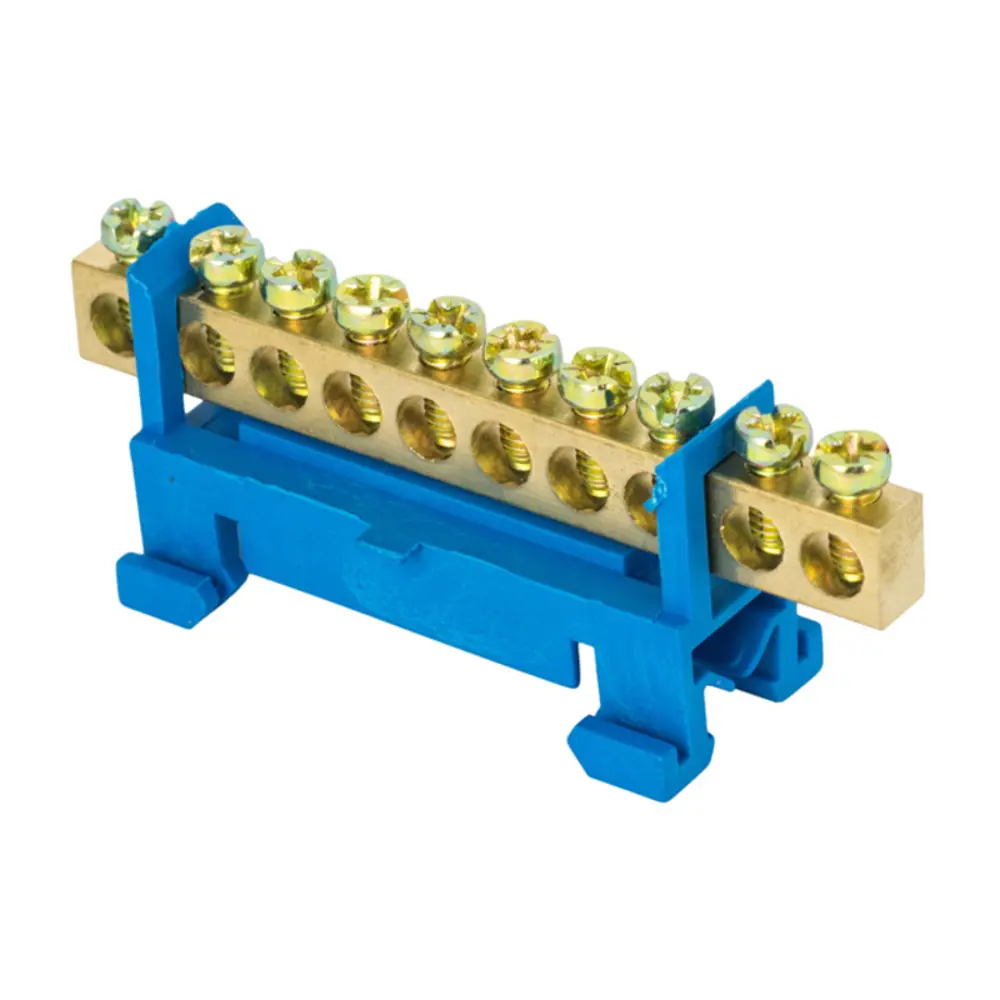 Шина нулевая EKF Proxima 10 отверстий 6x9 мм STLM-2063644