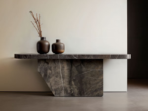 Мраморный консольный стол