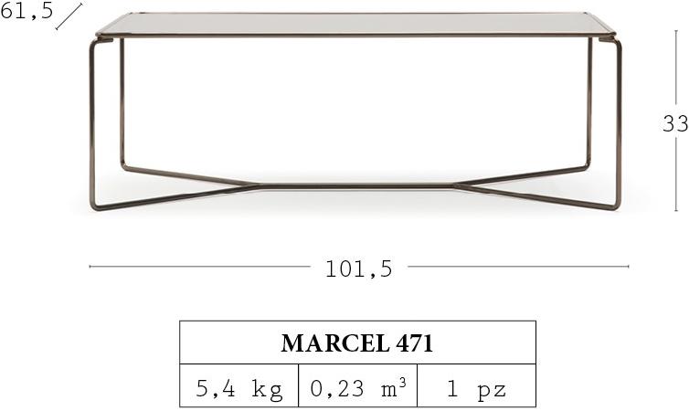 Billiani Маленький стол Marcel sun-id-1464146 - Вид №10