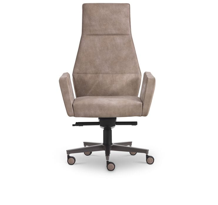 Кожаное вращающееся офисное кресло с высокой спинкой i 4 Mariani Kefa ARCH-00013206 - Вид №3