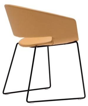 Andreu World Кресло-санки с обивкой Ronda So0453 - Вид №1