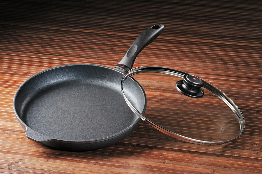 Сковорода индукционная Swiss Diamond со стеклянной крышкой, Ø28 см XD6428IC - Вид №1