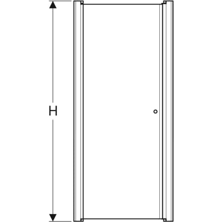 500.968.00.5 Комплект распашных дверей IDO Showerama 10-0 Geberit  - Вид №3