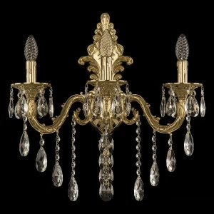 Бра настенное золотистое Bohemia Ivele 7101B15 G BOHEMIA IVELE СВЕЧА 00-3889069 Золото