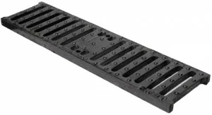 First Corporation Решетка чугунная надвижная для канала First plast Ghc130