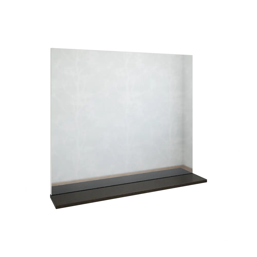 Зеркало «Элеганс» с полкой 85x72 см цвет светлое дерево 83241787 STLM-2201356 Santreyd - Вид №1