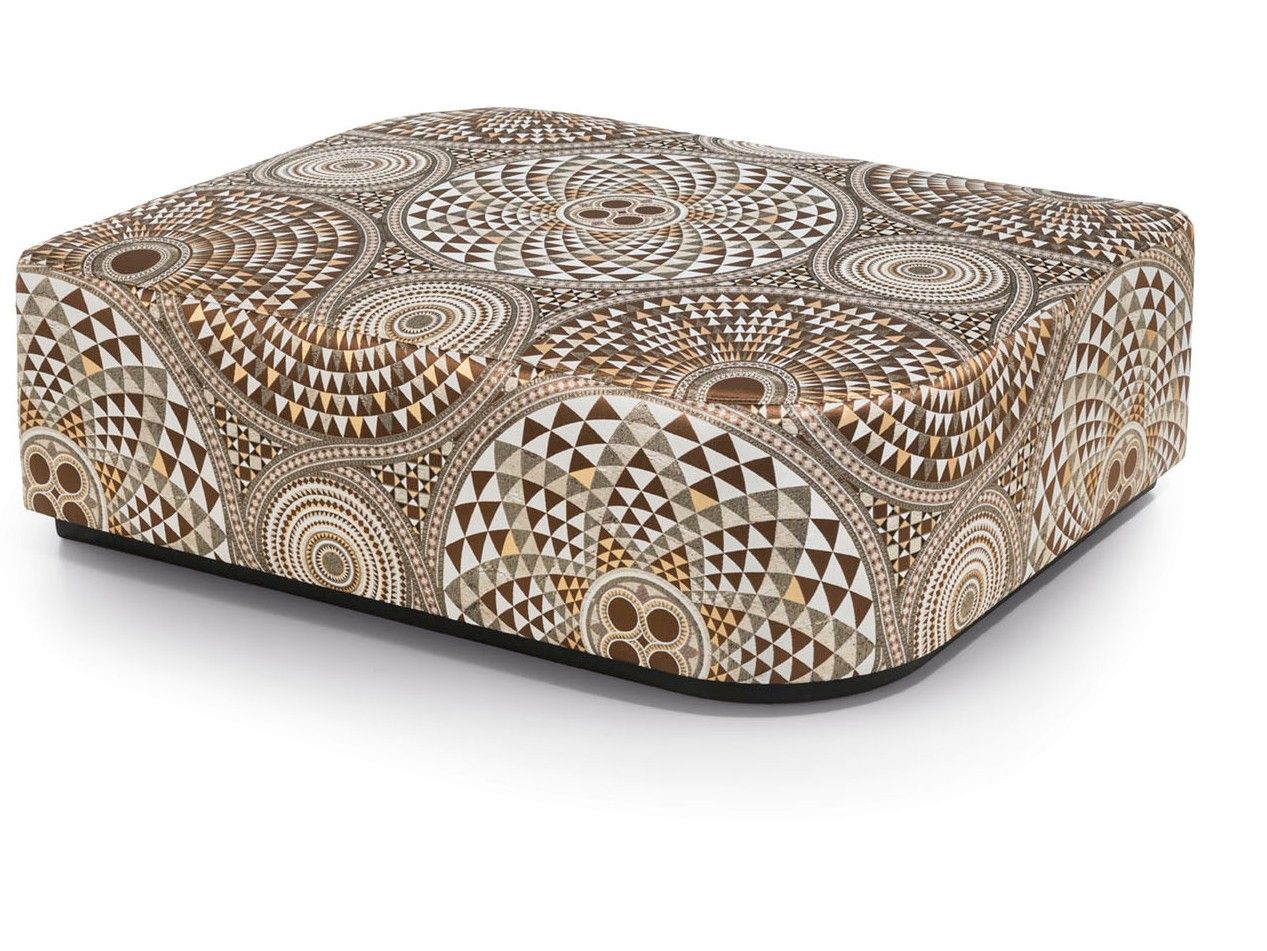 Прямоугольный пуф из ткани Sicis Висконти ARCH-00120601