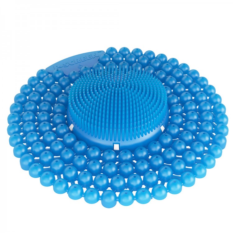 P-SCREEN Marine Musk VECTAIR SYSTEMS P-SCREEN Таблетка для писсуаров с гибкой сеткой - аромат Морской Мускус Синий  - Вид №3