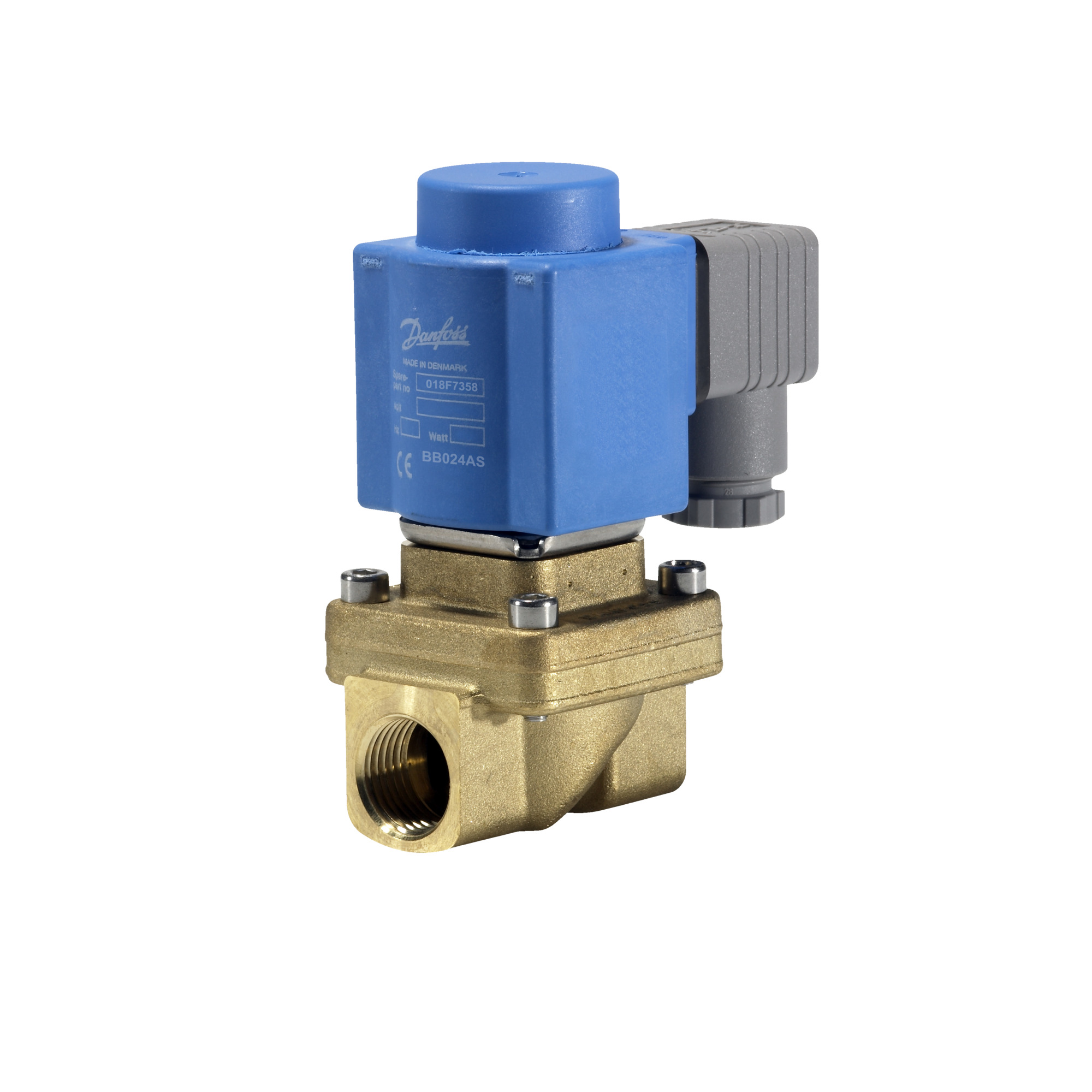 Danfoss EV250B — двухходовые электромагнитные клапаны с принудительным подъемом Клапан электромагнитный EV250B 032U5253  - Вид №4