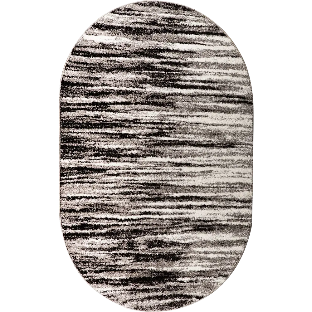 Ковер полипропилен Флоу L005 150x230 см цвет темно-серый MERINOS STLM-2098803