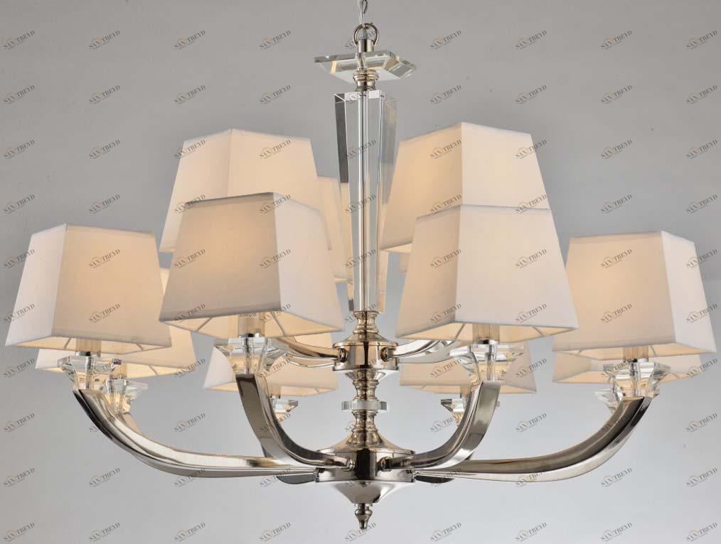 Люстра дизайнерская Test 11408+4/C NEWPORT ДИЗАЙНЕРСКИЕ 137485 Белый 