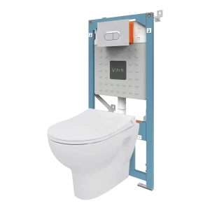 Комплект инсталляция с унитазом Vitra Stern 9016B003-7202 87071822 STLM-2020234