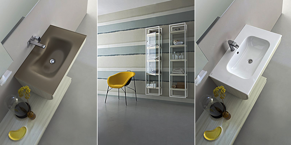 Комплект мебели для ванной комнаты Joy 38/39 Cerasa Joy JOY3839 - Вид №1