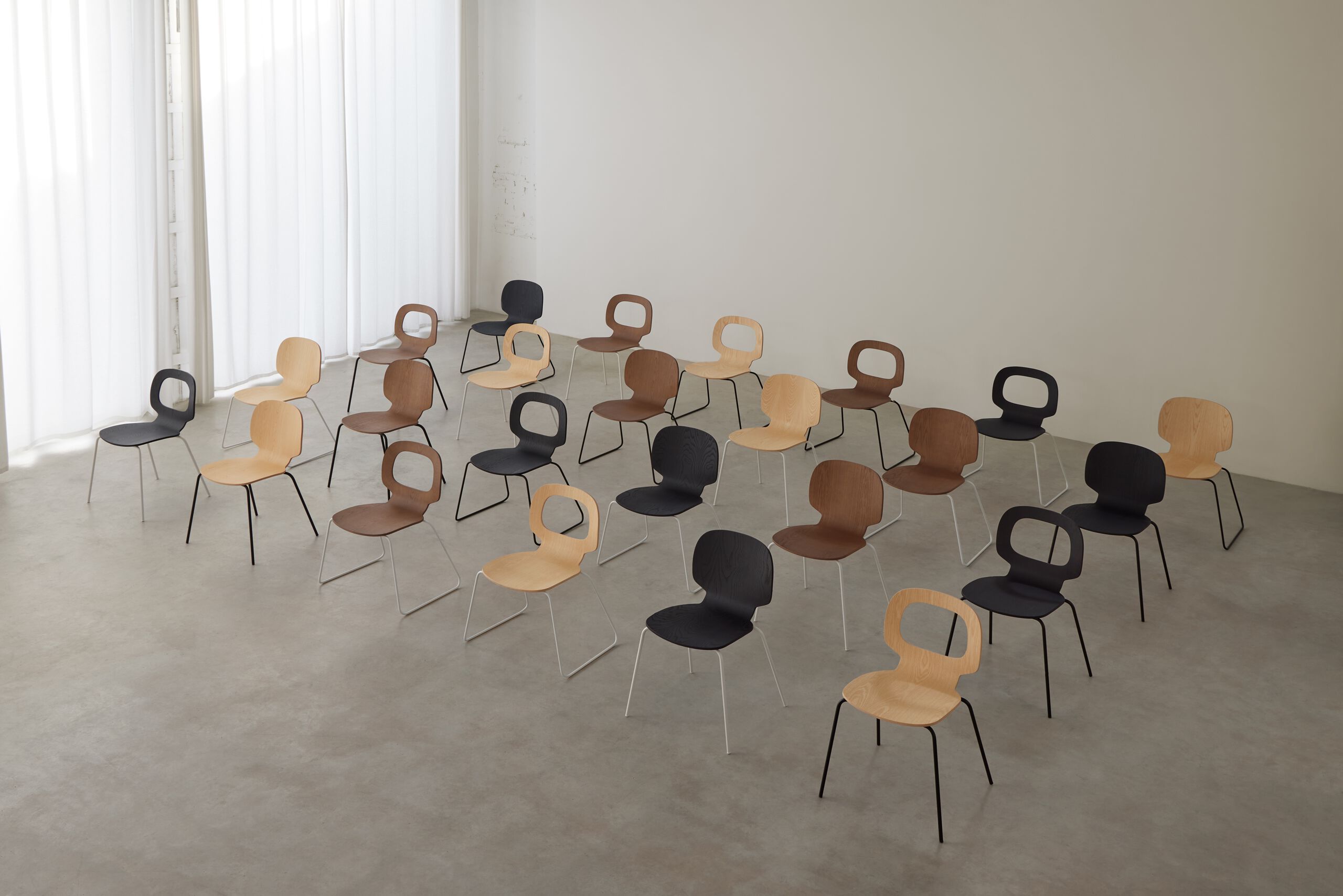 Штабелируемый стул из ясеня Blasco&Vila Halo ARCH-00109933 - Вид №14