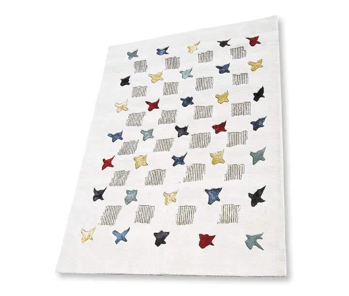 Ковер ручной работы с прямоугольным рисунком Garbarino COLIBRI ARCH-00023329 - Вид №1