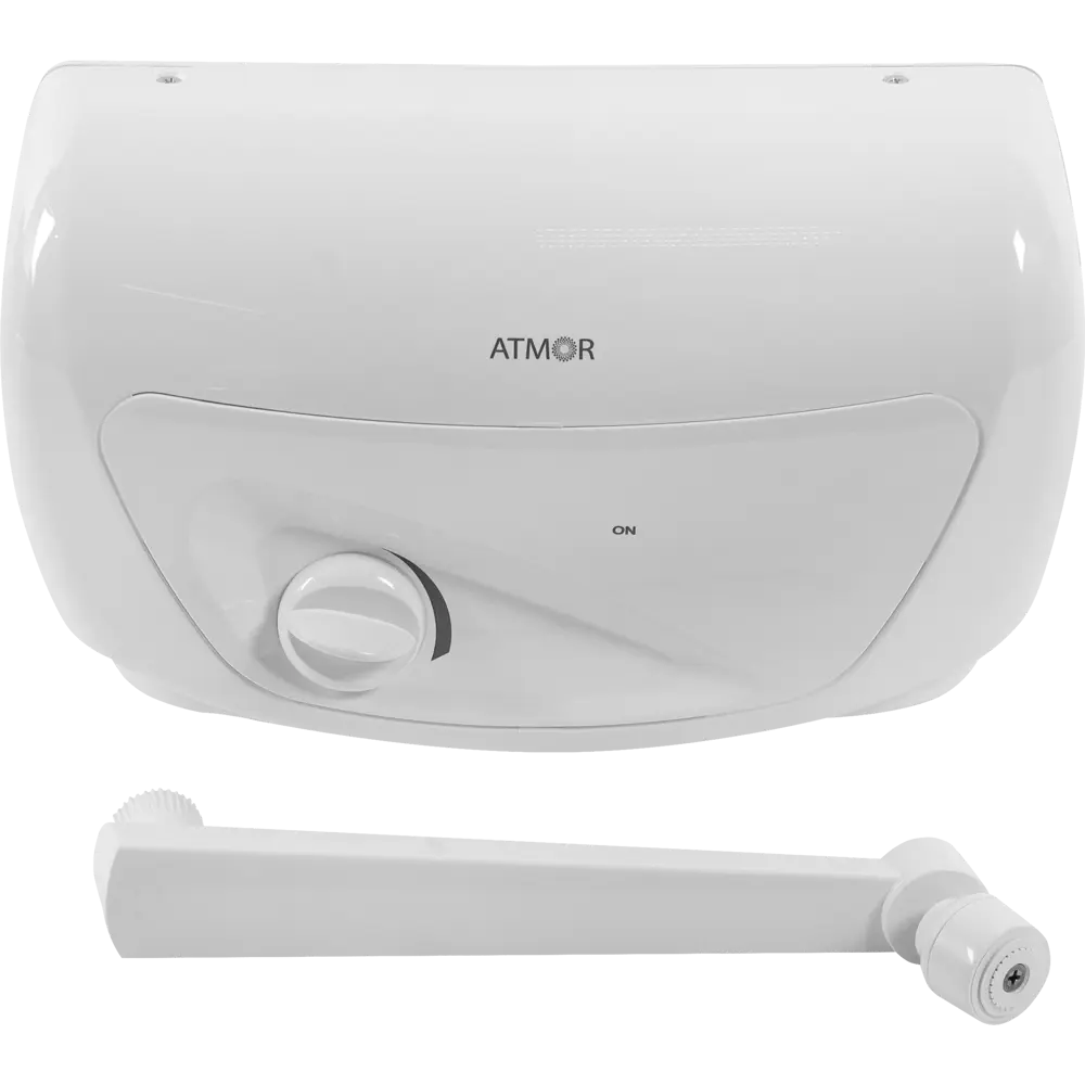 Проточный водонагреватель электрический Atmor Classic 501 Tap 3.5 кВт белый с краном STLM-2165935 - Вид №1