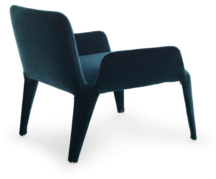 EPÒNIMO Бархатное кресло с подлокотниками Nova Nv004 - Вид №1