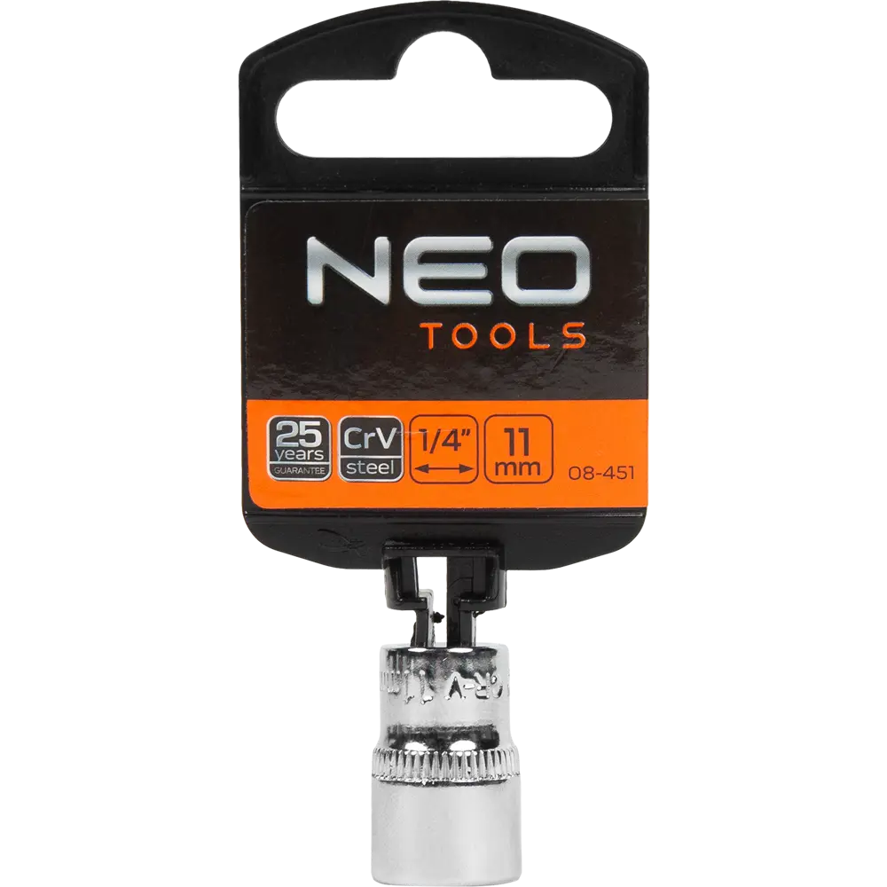 Торцевая головка шестигранная Neo Tools 08-451 1/4 дюйма 11 мм 88287495 STLM-2149451  - Вид №2