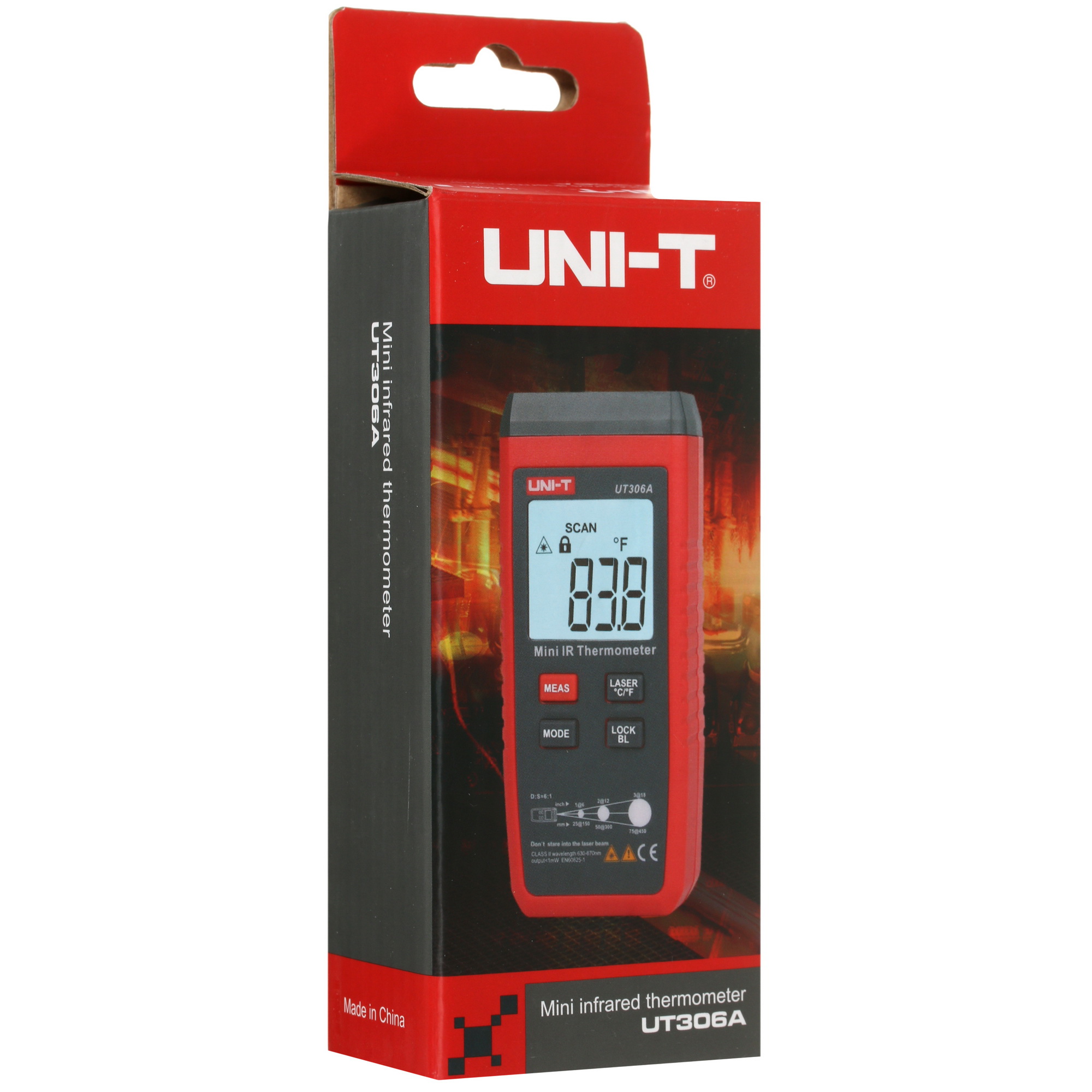 Пирометр UNI-T UT306A 4806004 STDN-0138259 - Вид №6