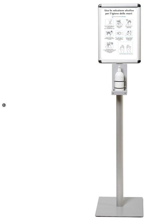 STUDIO T Тотем для дезинфекции из стали и алюминия  1605064  - Вид №2