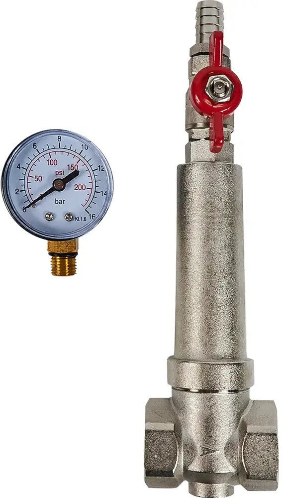 Фильтр механической очистки Santreyd 1" с манометром для систем водоснабжения 82890091