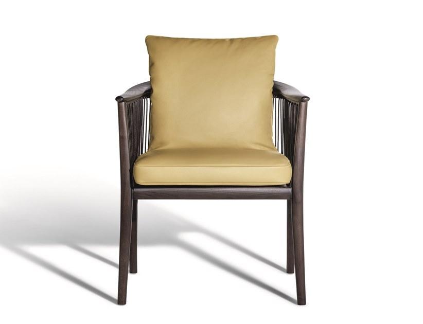 Poltrona Frau Кожаное кресло с подлокотниками La collezione - divani e poltrone sun-id-1424093 - Вид №1