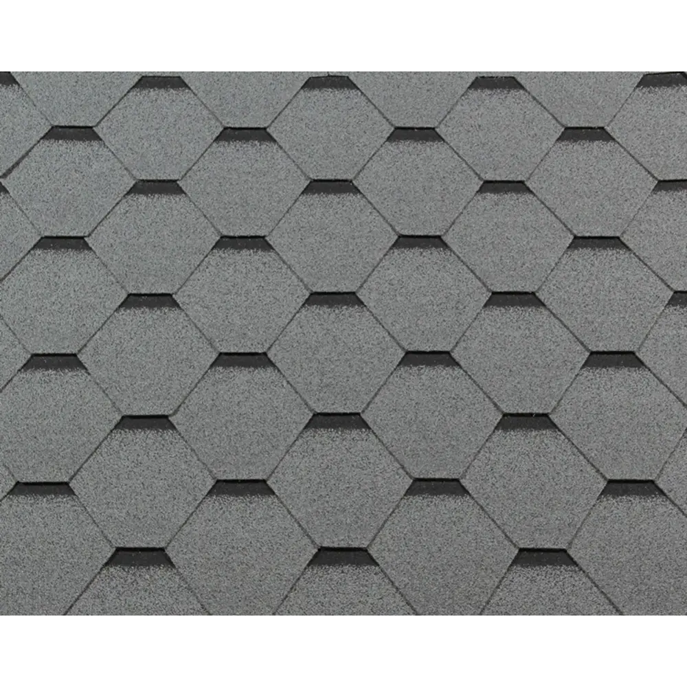 Гибкая черепица Roofshield стандарт серый 3 м² STLM-2172144