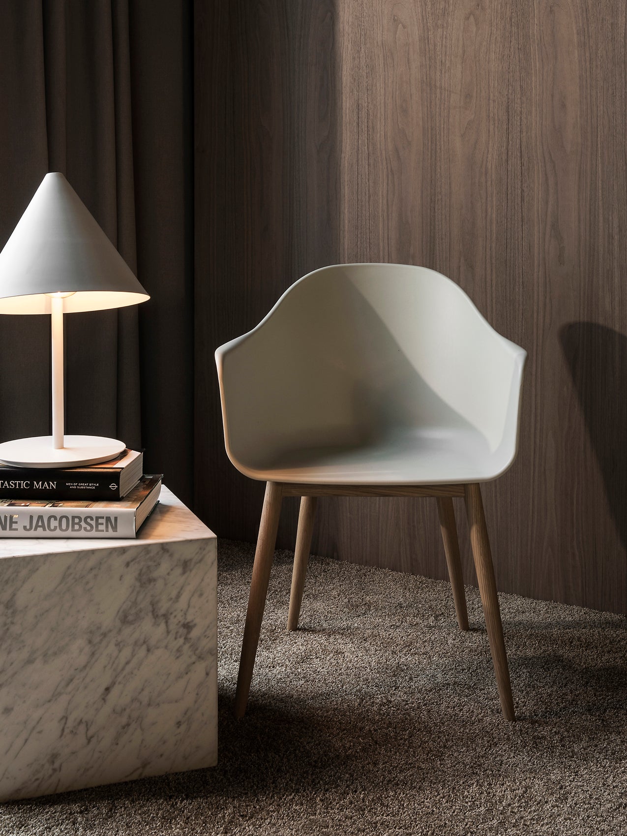 9391600U Кресло Harbour Arm Chair, Hard Shell LuceLight  - Вид №1