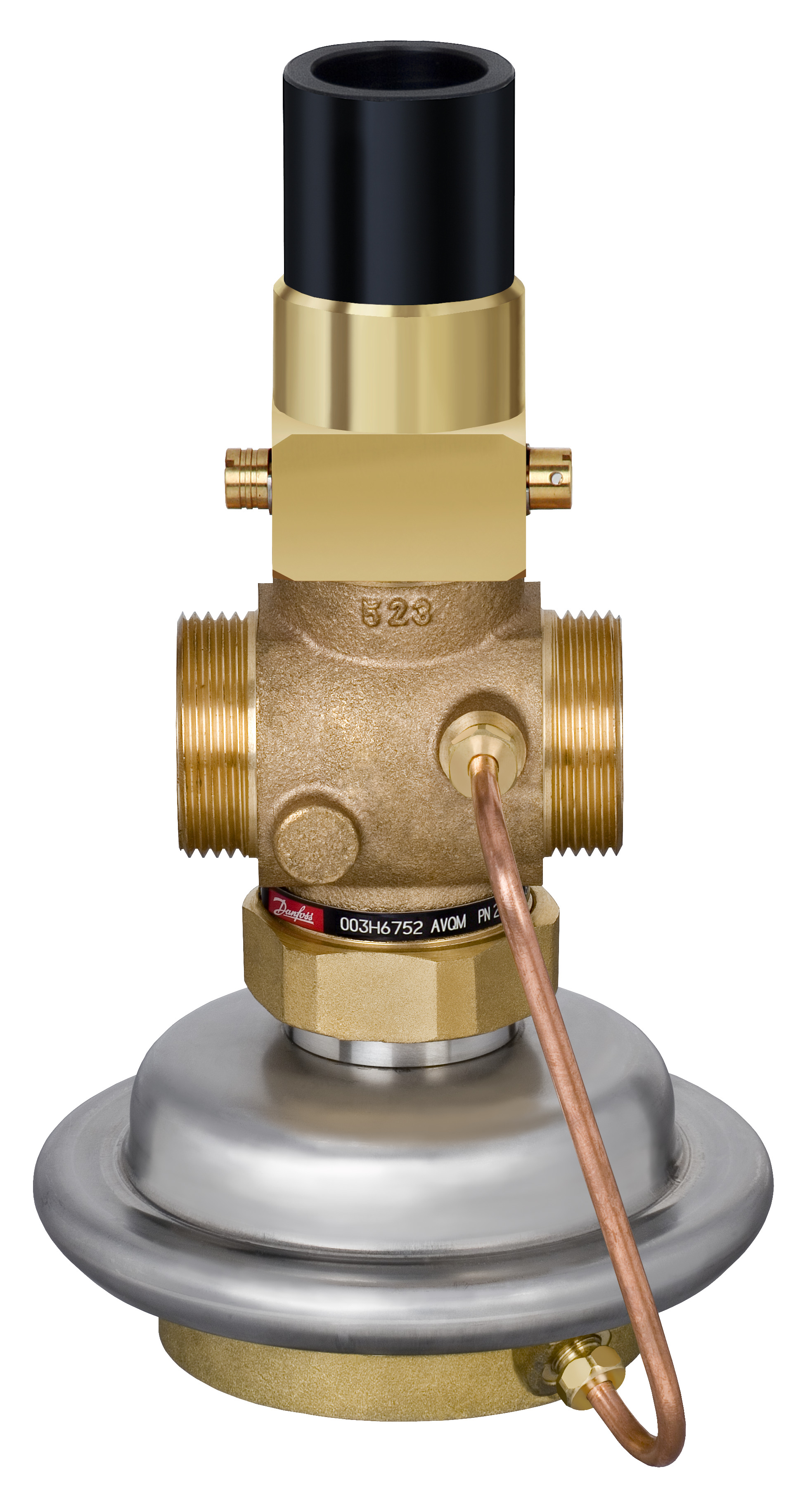 Danfoss Клапан регулирующий комбинированный AVQM с наружной резьбой или фланцевый Комб. р-рAVQM PN25 50/25 //0,2/фл. 003H6758  - Вид №39