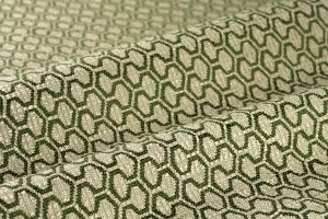 COLORISTICA Mineral col.03 Ткань мебельная  Рогожка  Mineral Зеленый