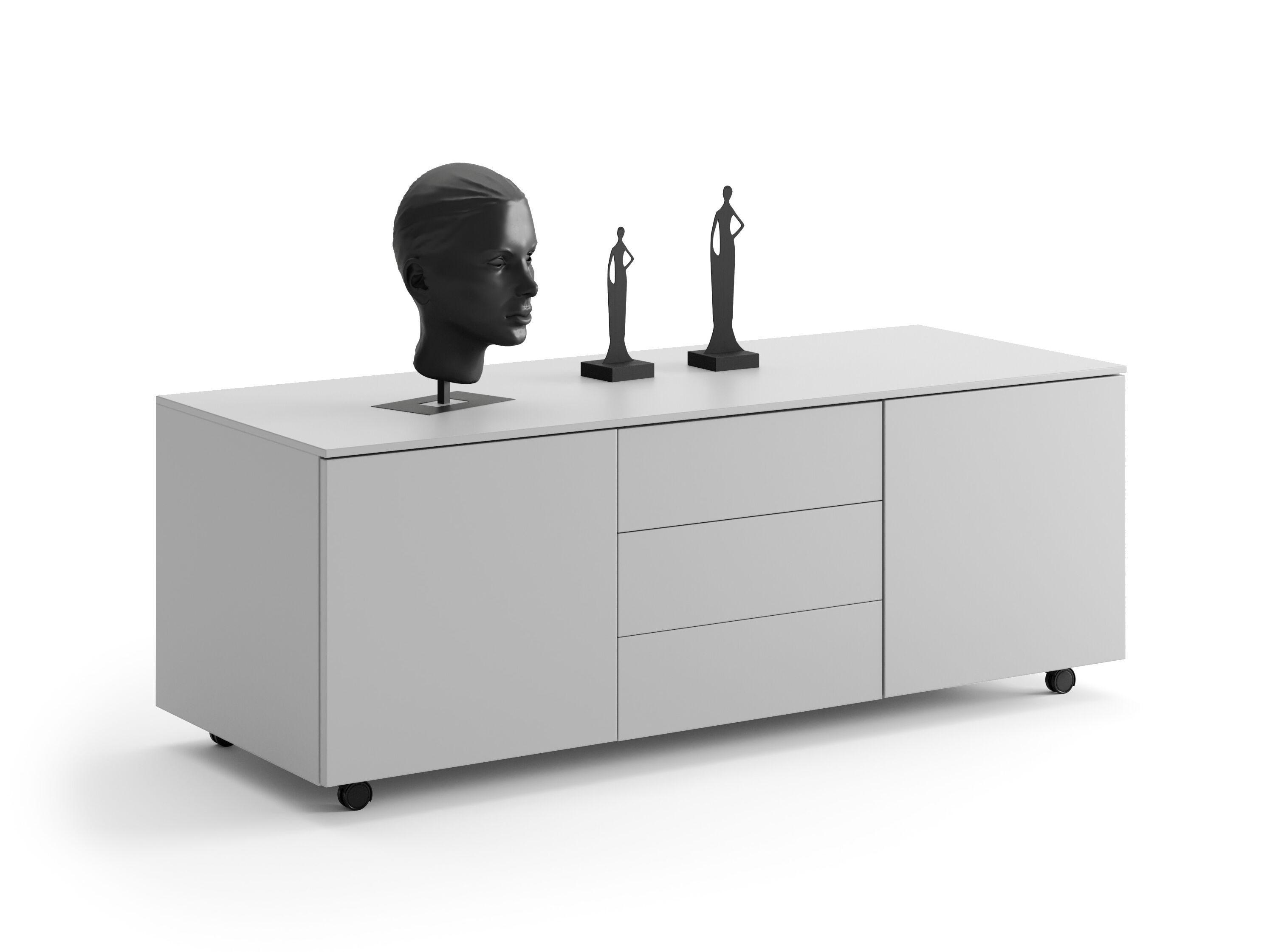 Офисный шкаф с ящиками и колесами Giessegi OfficeTime ARCH-00145730 - Вид №1