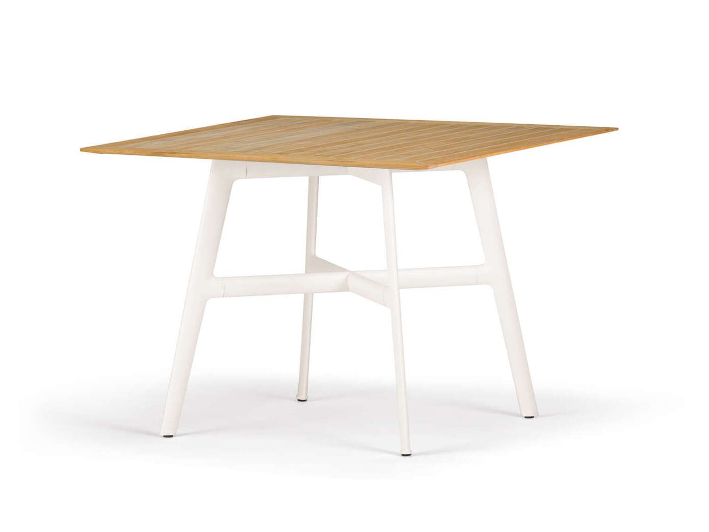 Квадратный садовый стол с тиковым верхом DEDON SEAX ARCH-00077002