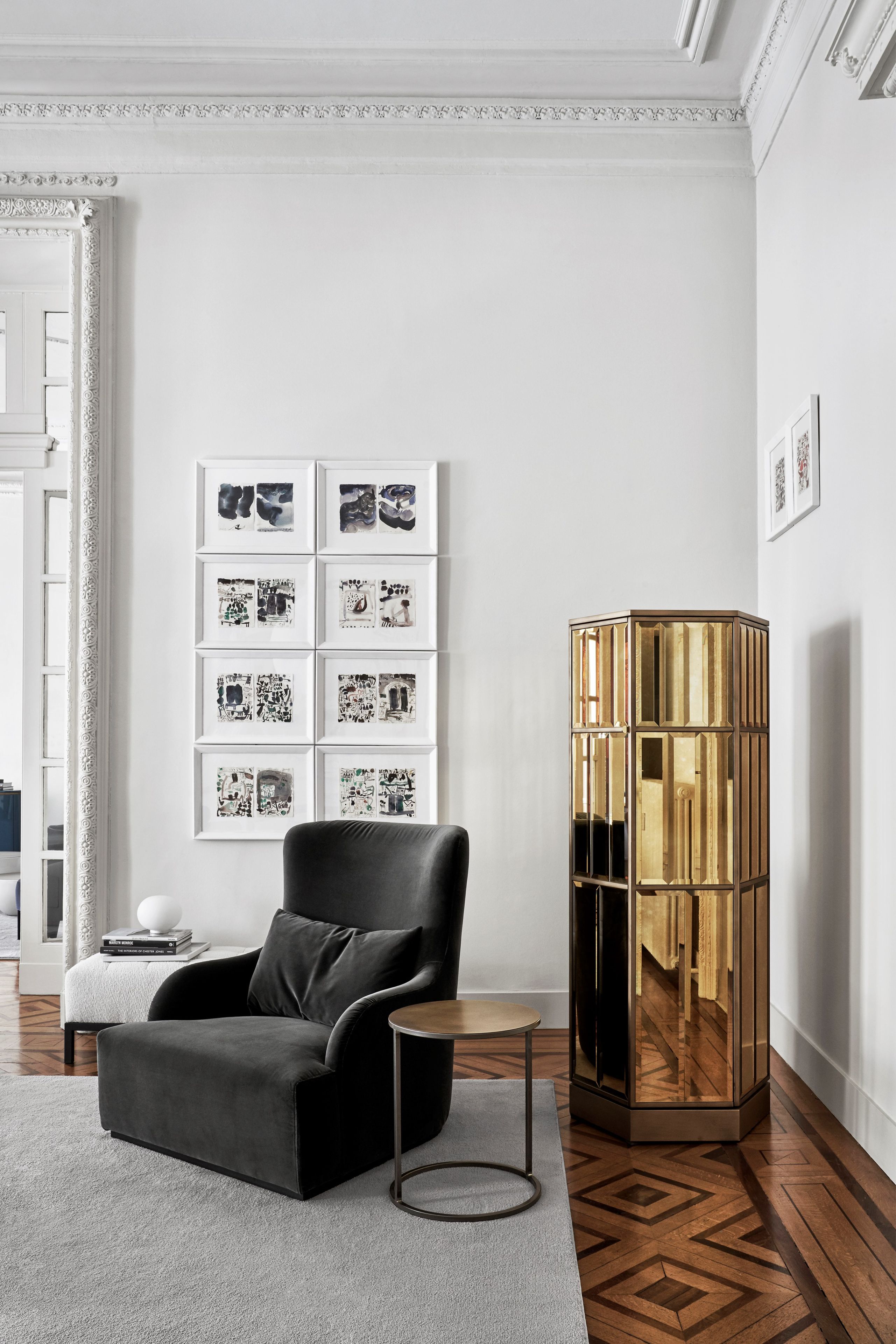 Кресло bergère из ткани Meridiani Liu ARCH-00058685 - Вид №1