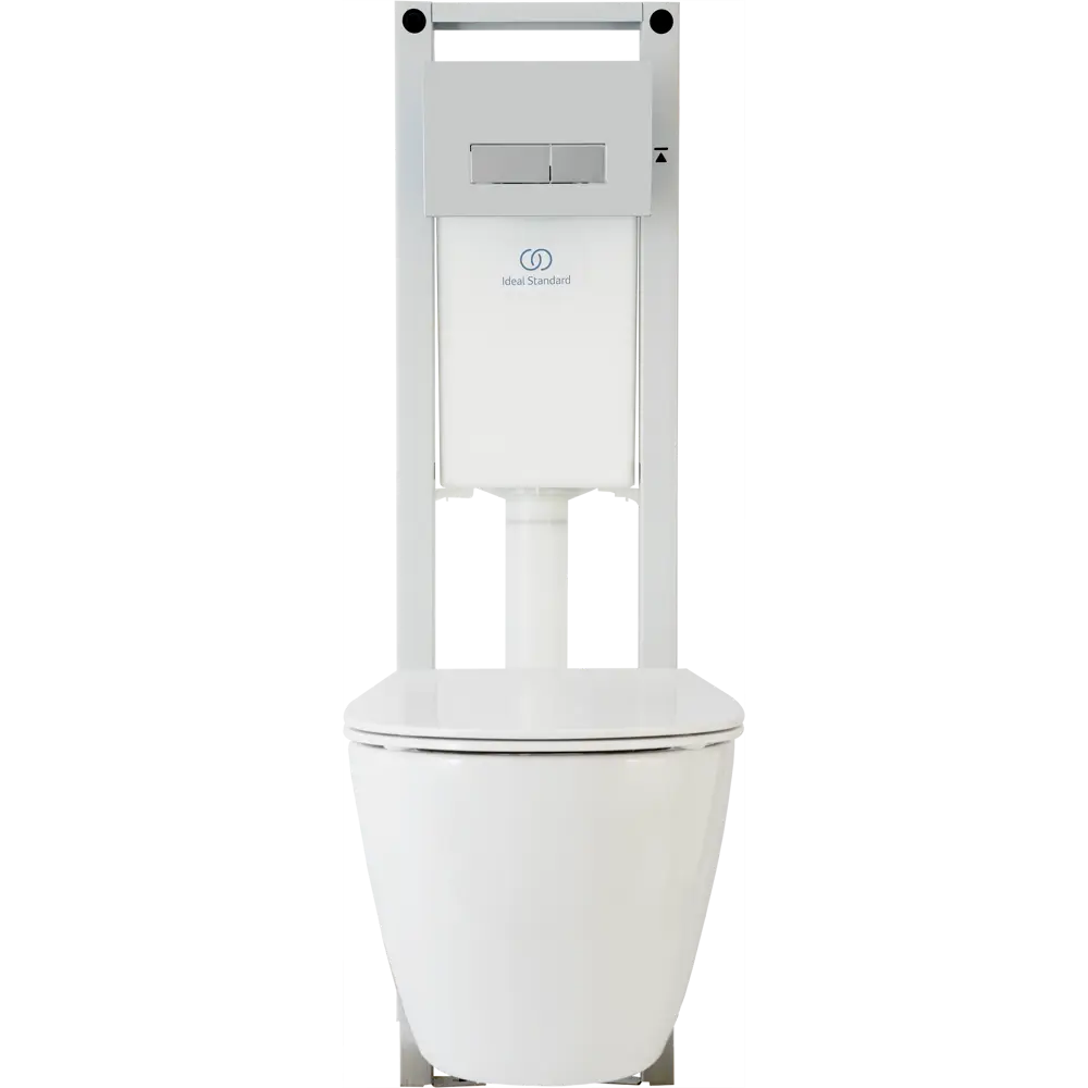 Комплект инсталляция с унитазом Ideal Standard ProSys Connect с кнопкой 86125560 STLM-2176445 Prosys Eco Connect - Вид №1