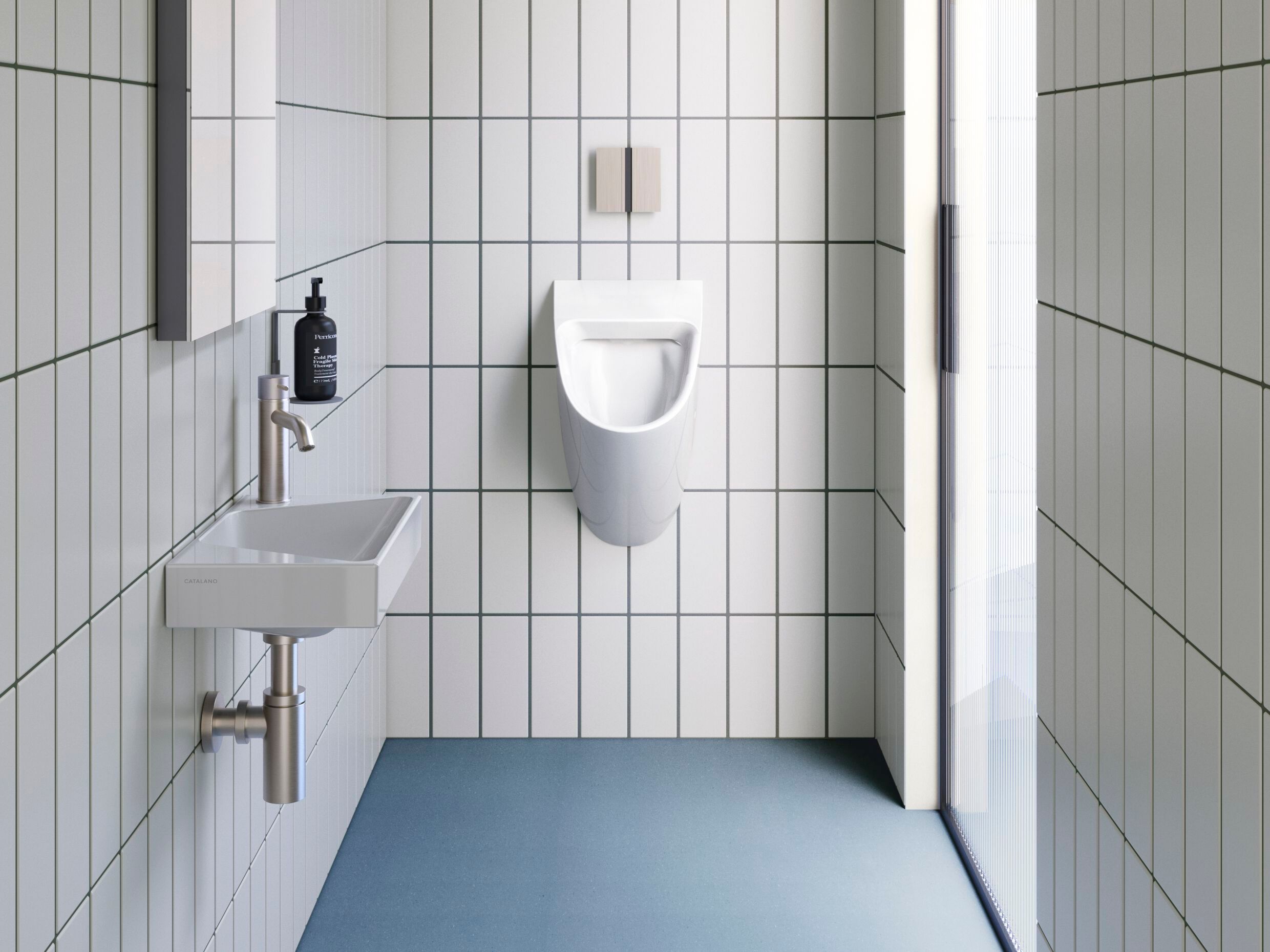 Прямоугольная подвесная ручная мойка CERAMICA CATALANO комфорт ARCH-00061142 - Вид №1