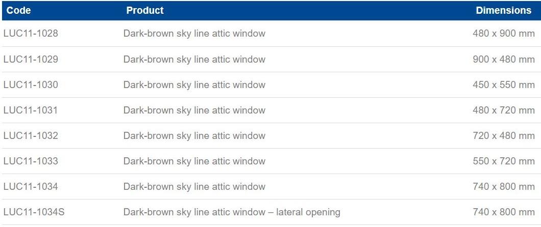 Dakota Мансардное окно из алюминия Lucernari e finestre per mansarda sun-id-1352152 - Вид №1