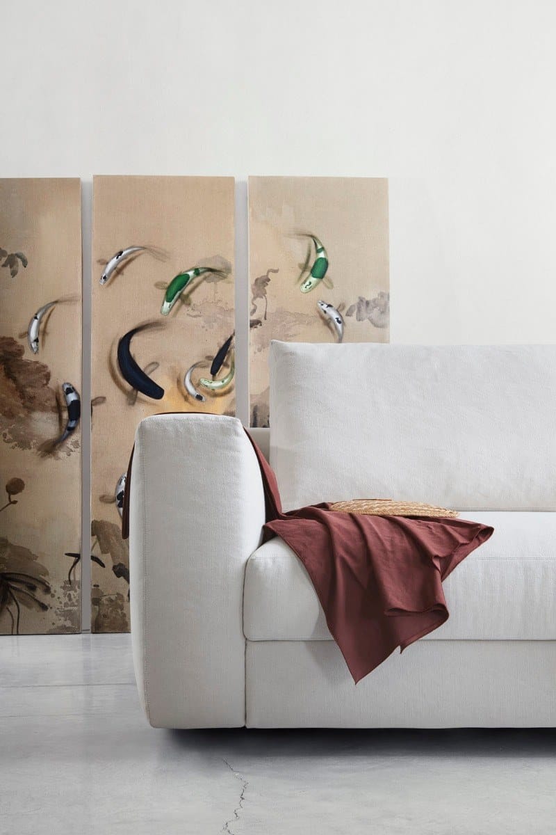 Угловой диван из ткани с полуостровом Lema Venise ARCH-00125173 - Вид №10